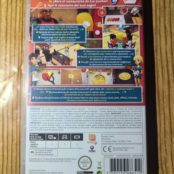My Universe Cooking Star Restaurant Nintendo Switch Game (PAL) - Picture 4 of 4
